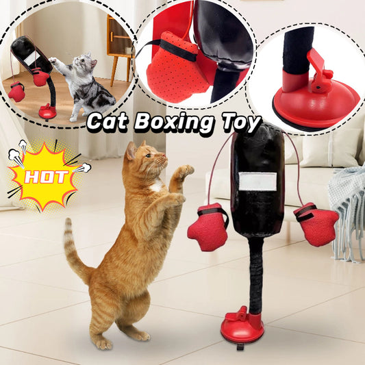 Portable Cat Punching Bag Toy
